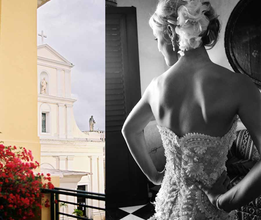 Our Muse - Old World Spanish Wedding Wedding Photos - Be inspired by Ceci Johnson and Alan's romantic wedding in Old San Juan, Puerto Rico