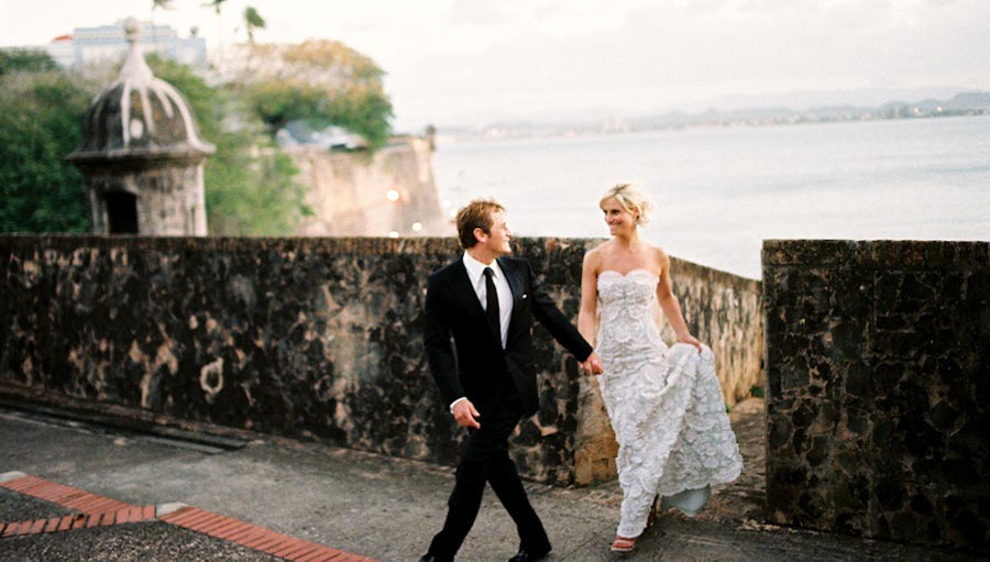 Our Muse - Old World Spanish Wedding Wedding Photos - Be inspired by Ceci Johnson and Alan's romantic wedding in Old San Juan, Puerto Rico