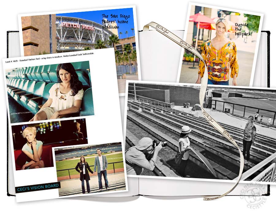 Behind the Scenes - CeciStyle Magazine v11 - Let's Play Ball