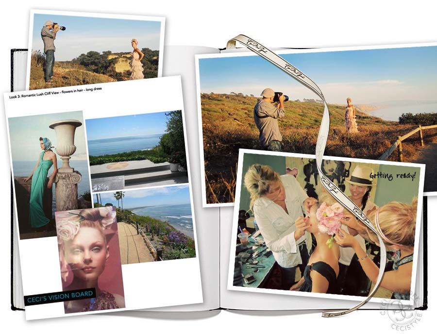 Behind the Scenes - CeciStyle Magazine v12 - In Full Bloom