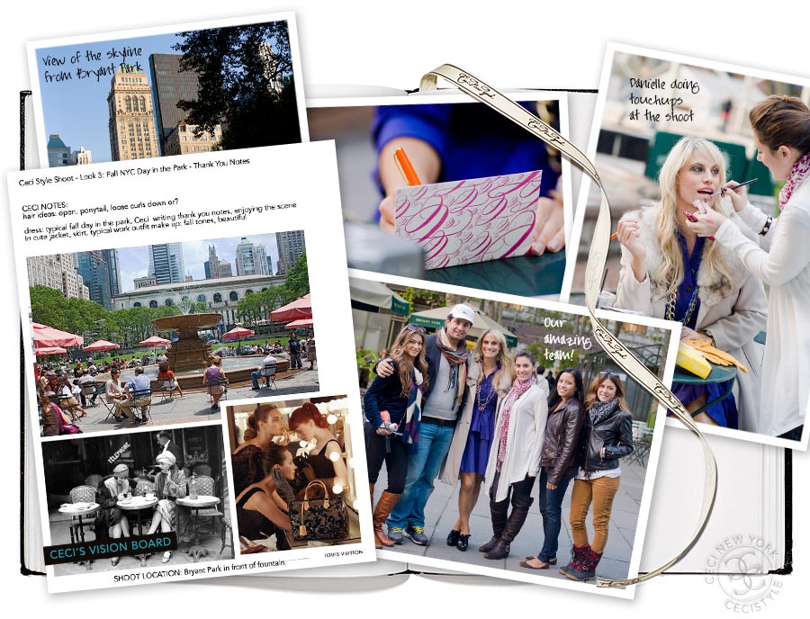 Behind the Scenes - CeciStyle Magazine v14 - The Art of Giving Thanks