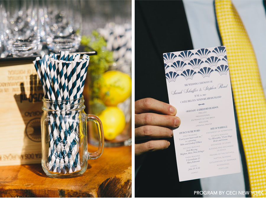 Our Muse - 1920's-Inspired Outdoor Wedding - Be inspired by Sarah & Stephen’s 1920’s style outdoor wedding - wedding, programs