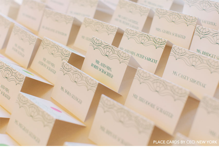 Our Muse - 1920's-Inspired Outdoor Wedding - Be inspired by Sarah & Stephen’s 1920’s style outdoor wedding - wedding, placecards