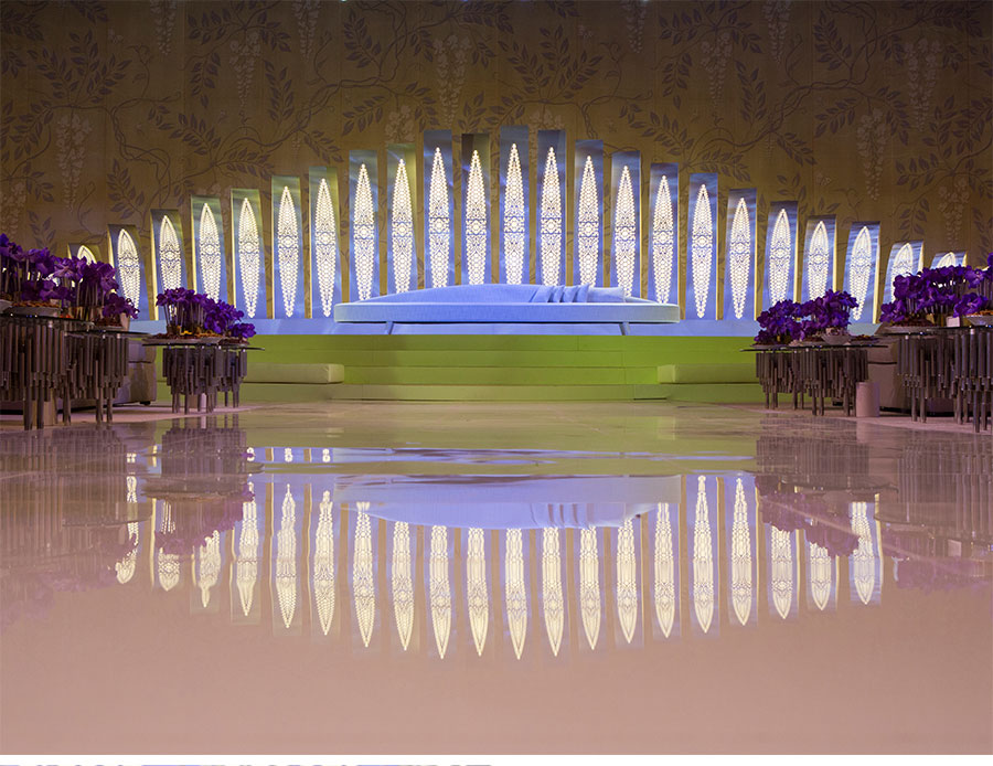 Our Muse - Modern Luxury Middle Eastern Wedding - Be inspired by a luxurious, modern Middle Eastern wedding in shades of purple and white - wedding, designlab events
