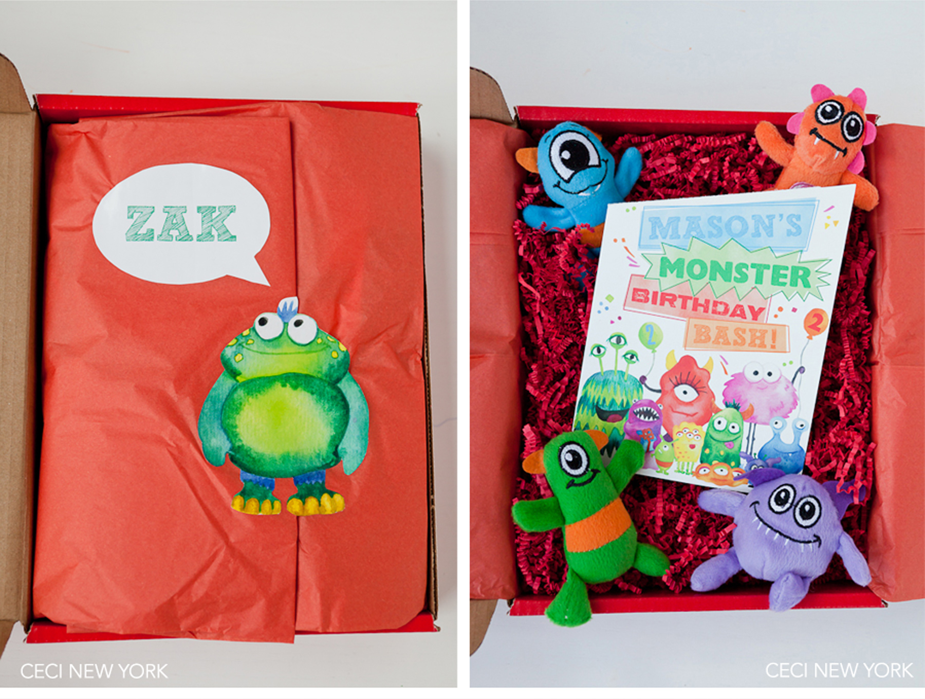 Luxury Wedding Invitations by Ceci New York - Our Muse - Monster Themed Kid's Birthday Party - Get inspired for your child's next birthday party with these fun ideas from Ceci Johnson of Ceci New York! - Ceci New York Luxury Wedding Invitations - ceci johnson, birthday party, monster theme