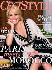 CeciStyle Magazine V2: Paris Meets Morocco