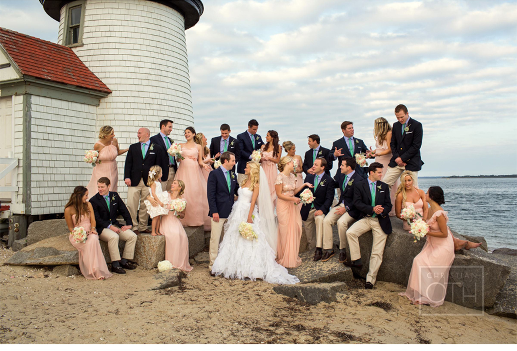 V208: Our Muse - Navy Nantucket Wedding: Jessica & John, Part 4 — Ceci