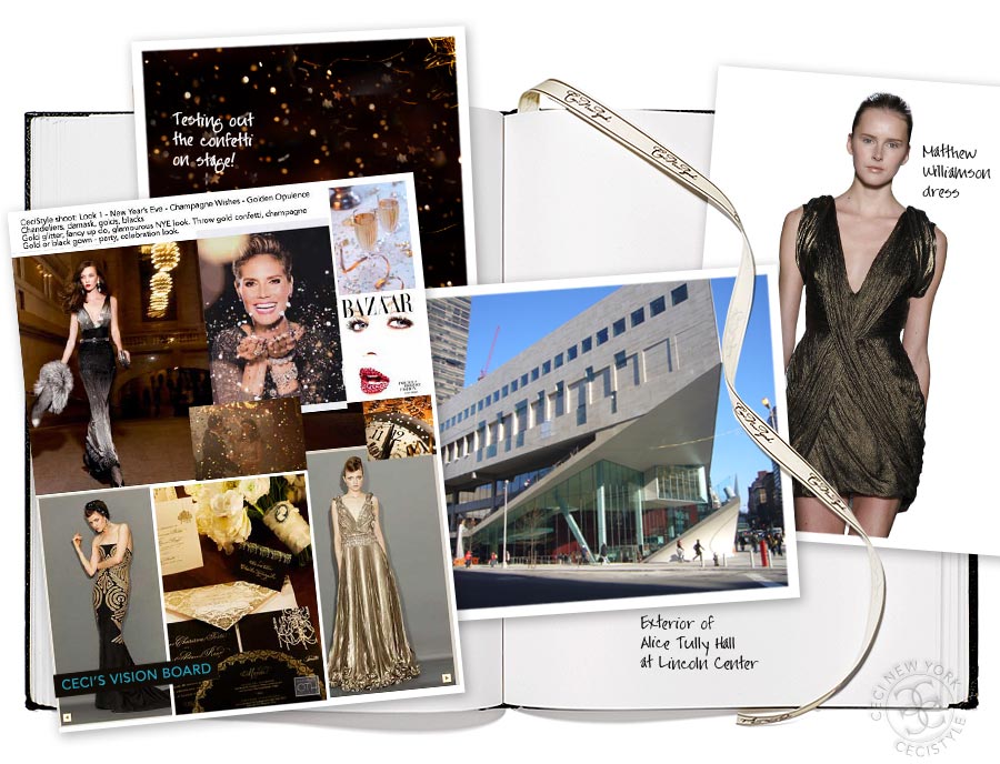Behind the Scenes - CeciStyle Magazine v22 - Champagne Wishes