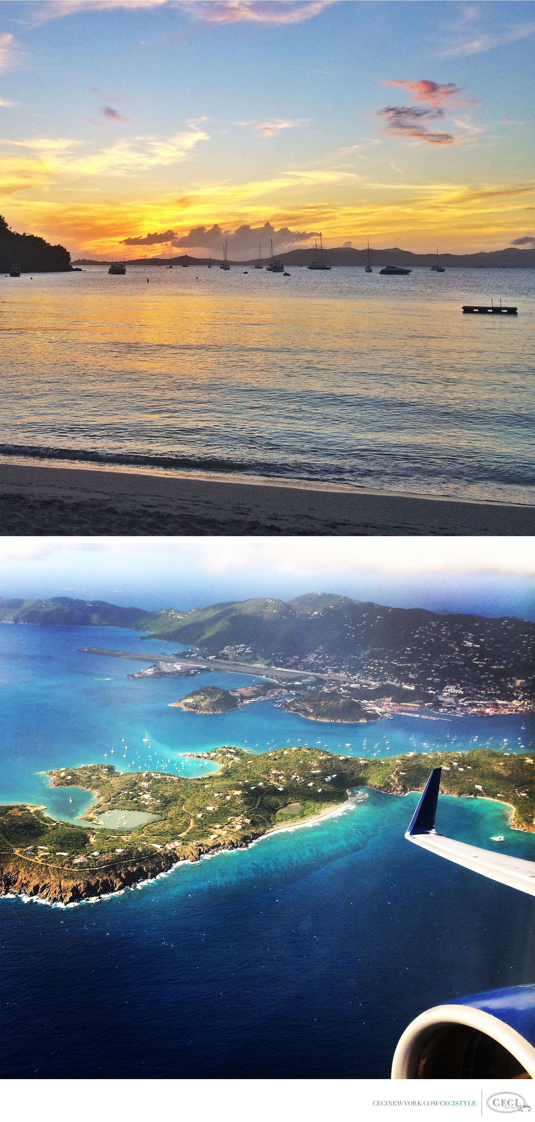 Tropical Escape - Ceci Johnson gets inspired on her trip to the secluded Caneel Bay Resort in the U.S. Virgin Islands