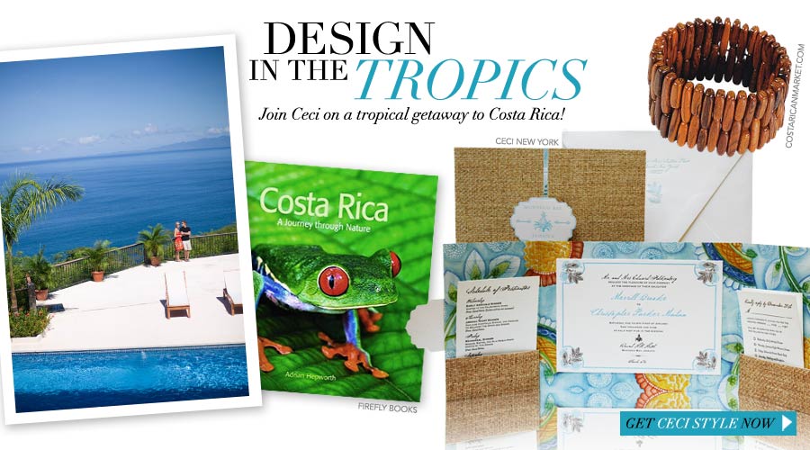 Design in the Tropics - Join Ceci on a tropical getaway to Costa Rica!