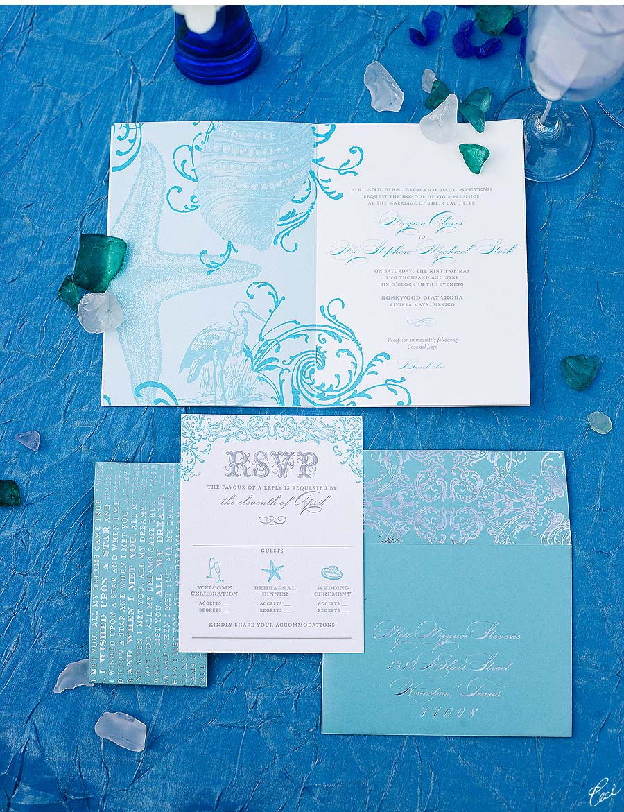 Luxury Wedding Invitations by Ceci New York - Our Muse - Ceci-Inspired Destination Style Tablescape - Wedding Invitations - feteperfection, foil stamping, invitations, letterpress printing, offset printing, wedding