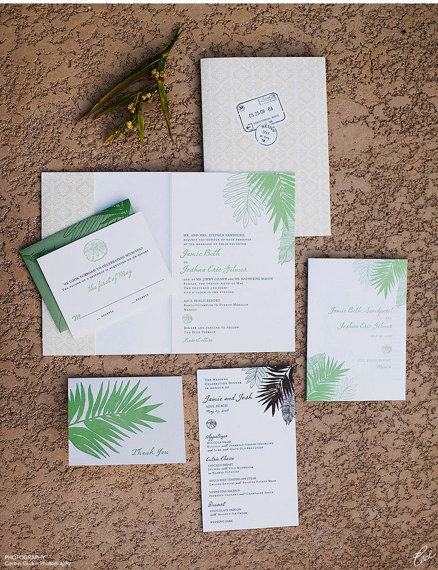 Luxury Wedding Invitations by Ceci New York - Our Muse - Ceci-Inspired Destination Style Tablescape - Wedding Invitations - artflower, escort cards, invitations, letterpress printing, menus, programs, wedding