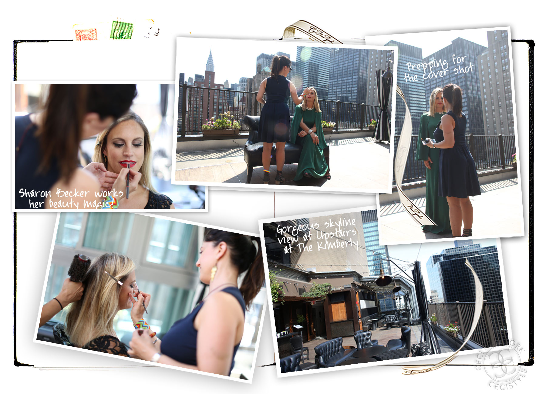 Behind the Scenes - CeciStyle Magazine v264 - Rooftop Romance