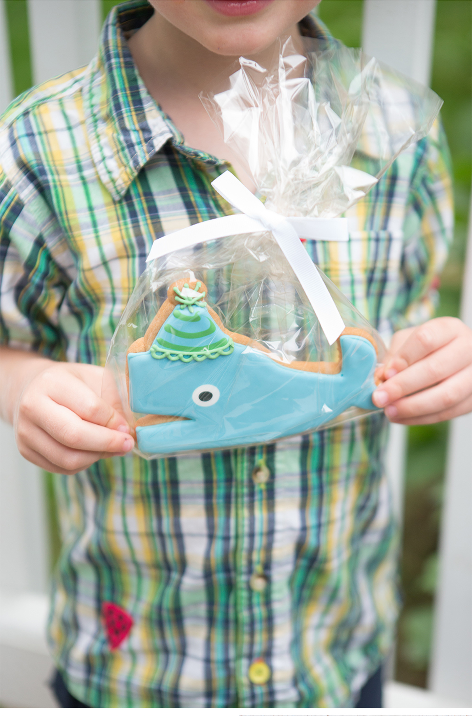 Our Muse - Under-the-Sea Themed Birthday Party - Be inspired by Mason's underwater-themed fourth birthday party - ceci new york, ceci johnson, birthday party invitations, kid's birthday party, under the sea, fourth birthday party inspiration, custom invitations, boxed invitations, thisbe grace photography, eleni's new york, zoku pops, pool party, creative food signs, elisa strauss, octopus cake, custom cake, ocean