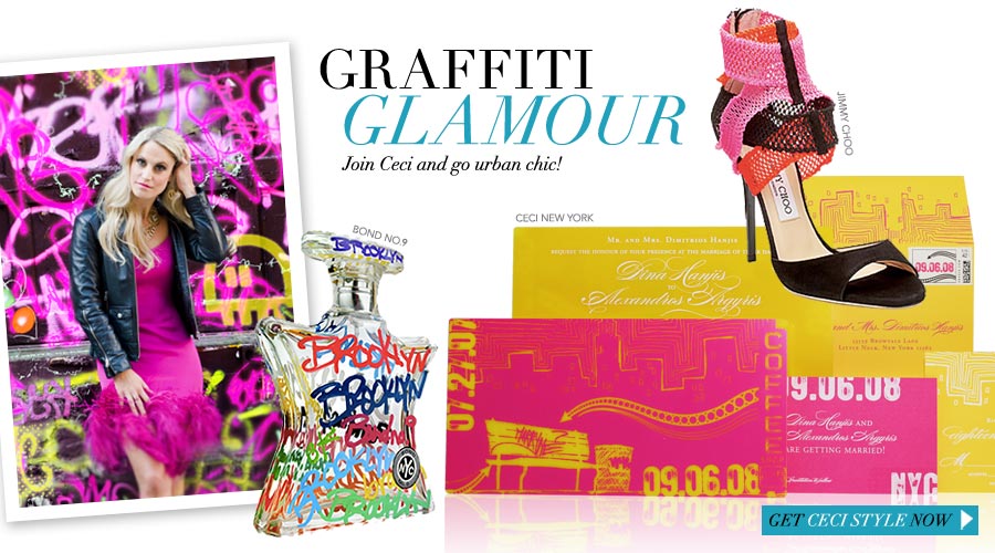 Graffiti Glamour - Join Ceci and go urban chic!
