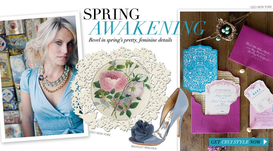 Spring Awakening - Revel in spring's pretty, feminine details