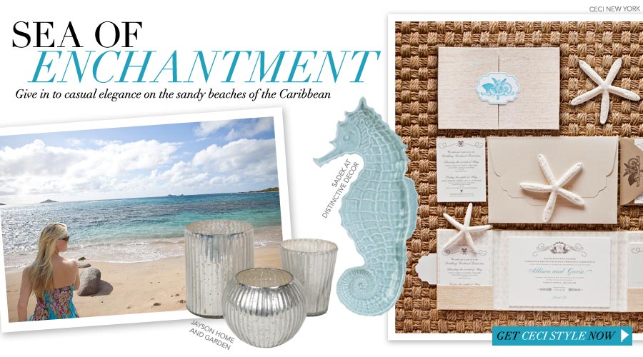 Sea of Enchantment - Give in to casual elegance on the sandy beaches of the Caribbean