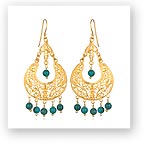 TURQUOISE SIREN EARRINGS