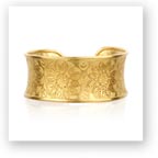 CREATION 24K YELLOW GOLD CUFF