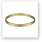 MICA SMALL DIAMOND BANGLE, MEDIUM, 24K GOLD, 0.16 TCW