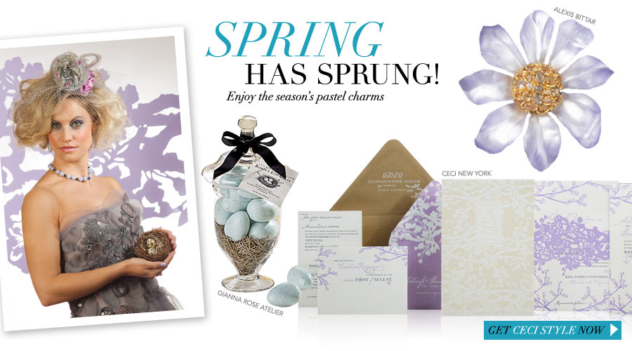 Spring Has Sprung! Enjoy the season's pastel charms
