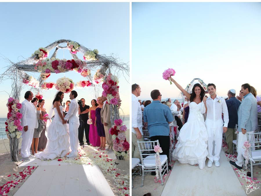 Our Muse - Wedding Photos - Be inspired by Ashley & Brian's summer Mexico wedding at El Dorado Golf & Beach Club, Los Cabos, Mexico