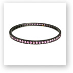 LILAH PAVÉ PINK SAPPHIRE BANGLE