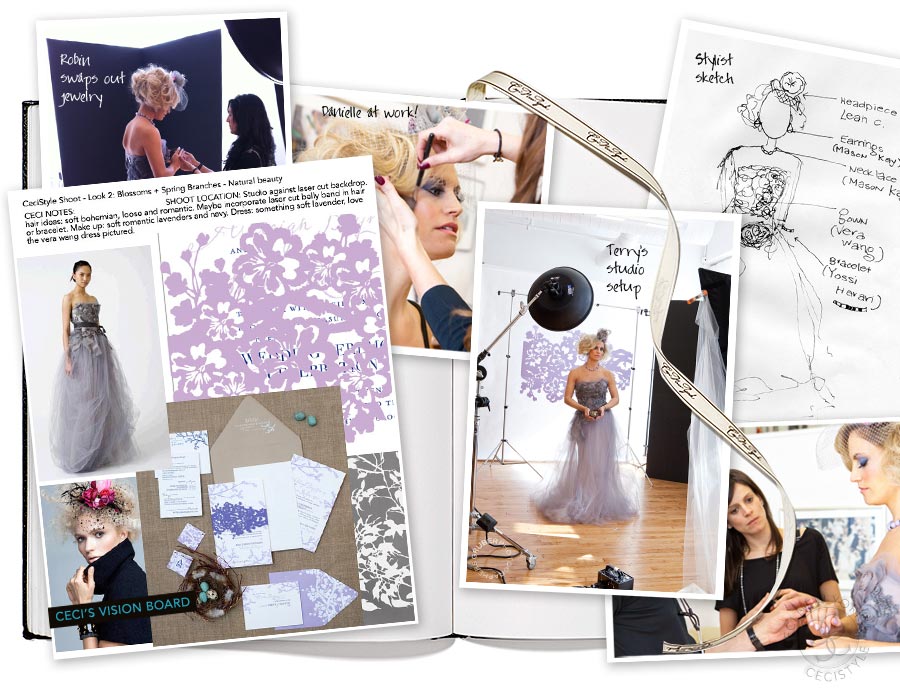 Behind the Scenes - CeciStyle Magazine v38 - Spring Has Sprung!