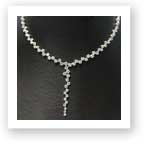DIAMOND DROP NECKLACE