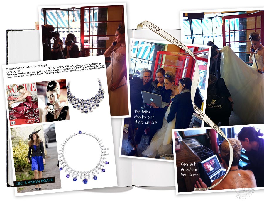Behind the Scenes - CeciStyle Magazine v39 - Royal Fever