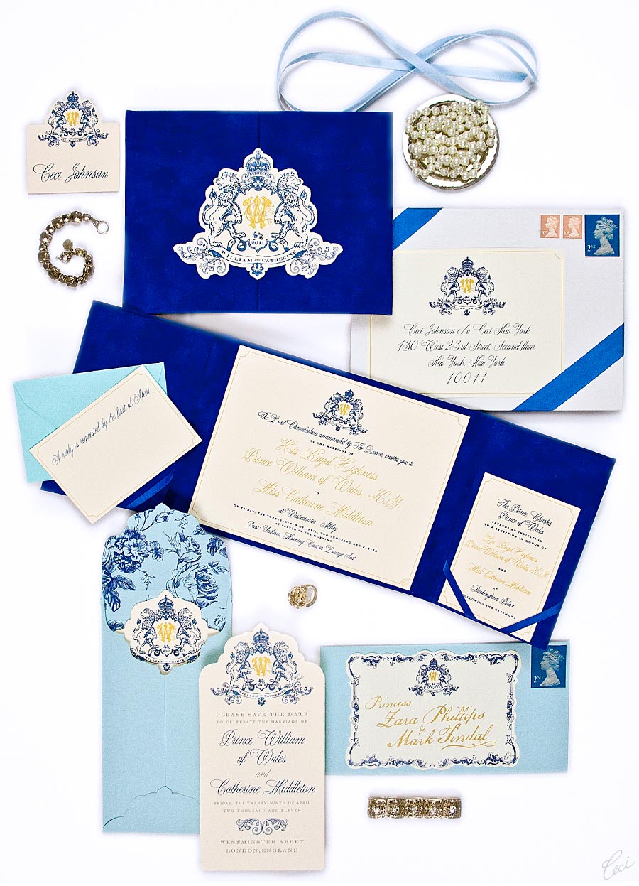 Ceci Creative Tips - How to Have a Royal Invitation: Catherine & William