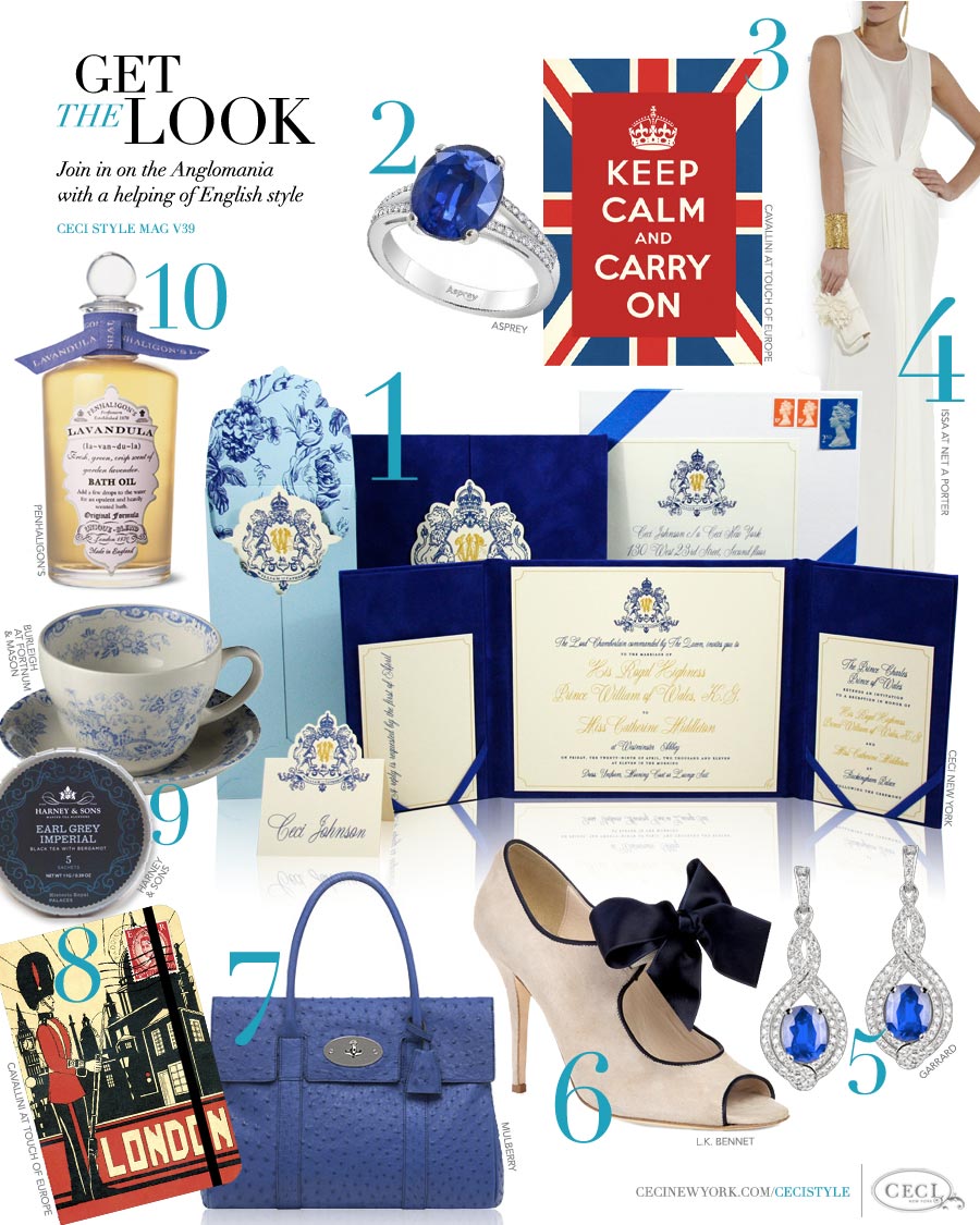 CeciStyle Magazine v39: Get The Look - Join in on the Anglomania with a helping of English style