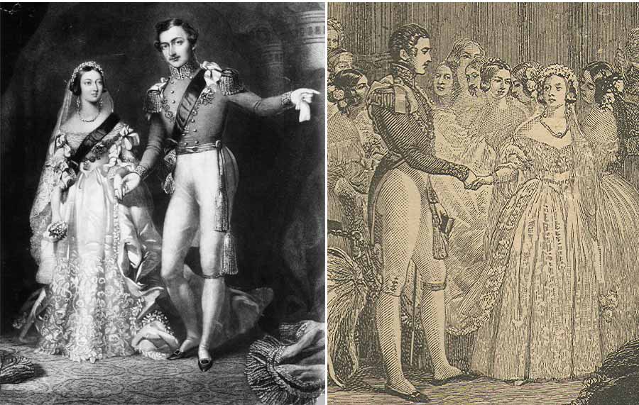 Our Muse - Ceci's Favorite Royal Weddings - 1840 - Queen Victoria to Prince Albert