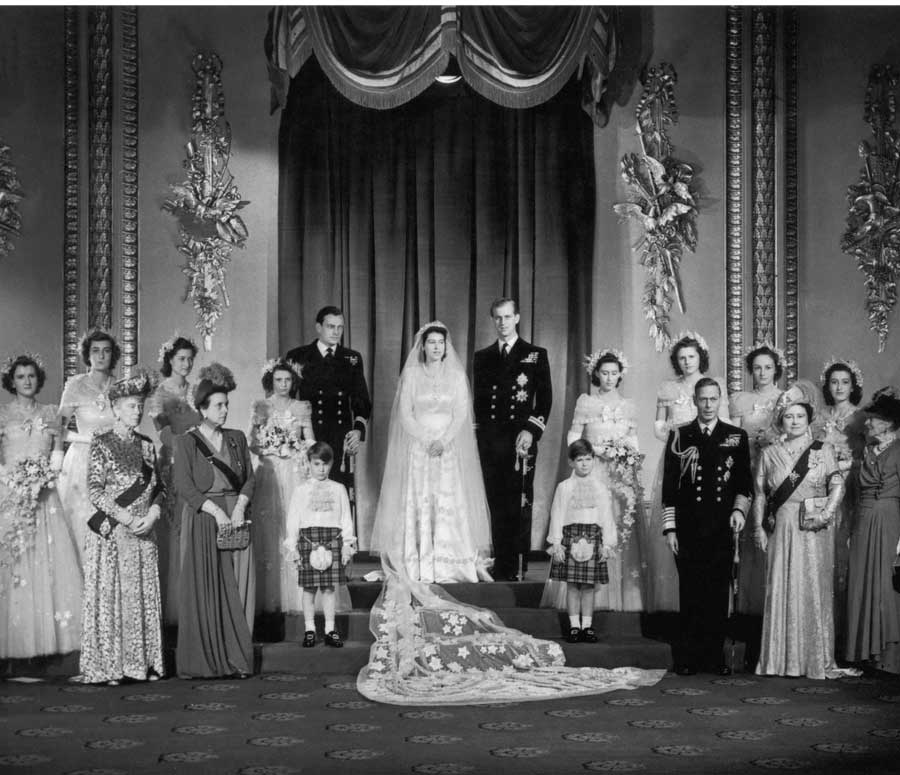 Our Muse - Ceci's Favorite Royal Weddings - 1947 - Queen (then Princess) Elizabeth to Prince Philip