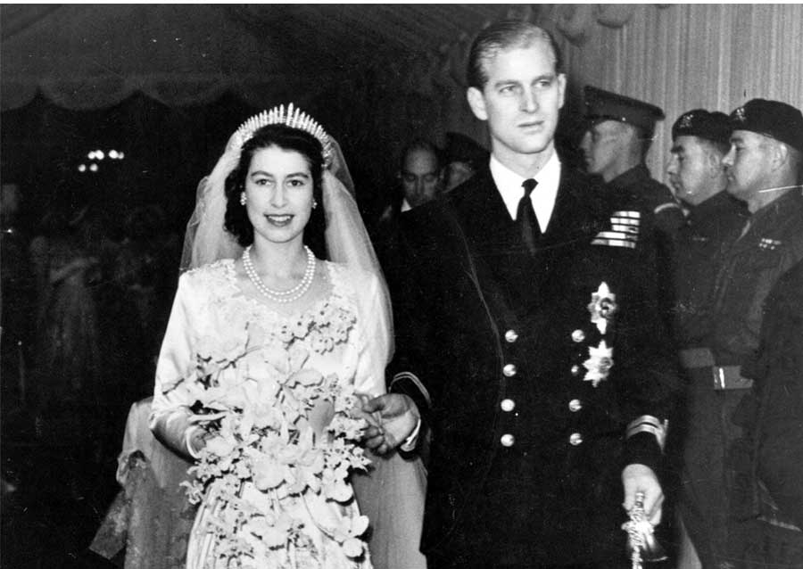 Our Muse - Ceci's Favorite Royal Weddings - 1947 - Queen (then Princess) Elizabeth to Prince Philip