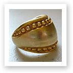Gold Dome Ring