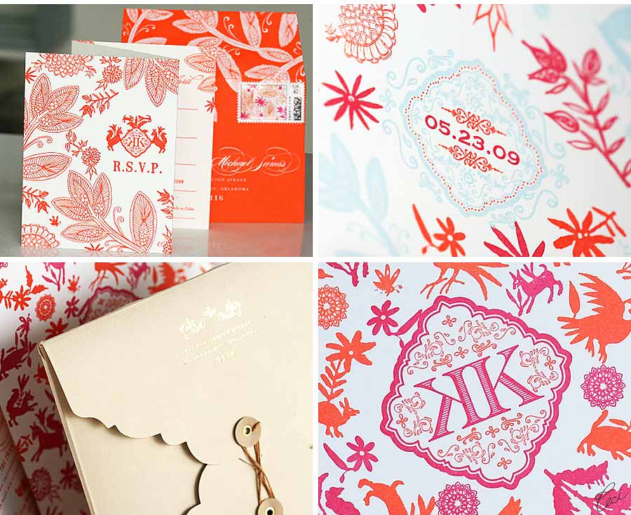 Our Muse Wedding Invitations Be inspired by Katharine and Kent 39s 