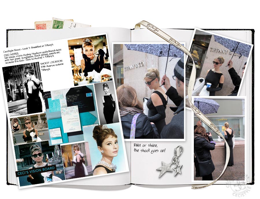 Behind the Scenes - CeciStyle Magazine v44 - A Starry, Tiffany-Blue Night