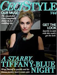 CeciStyle Magazine v44: A Starry, Tiffany-Blue Night