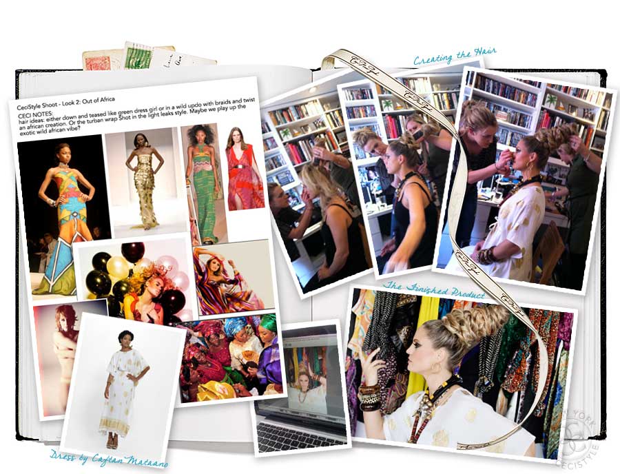 Behind the Scenes - CeciStyle Magazine v45 - Out of Africa