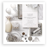 V46: Our Muse – Diddy’s White Party Invitations