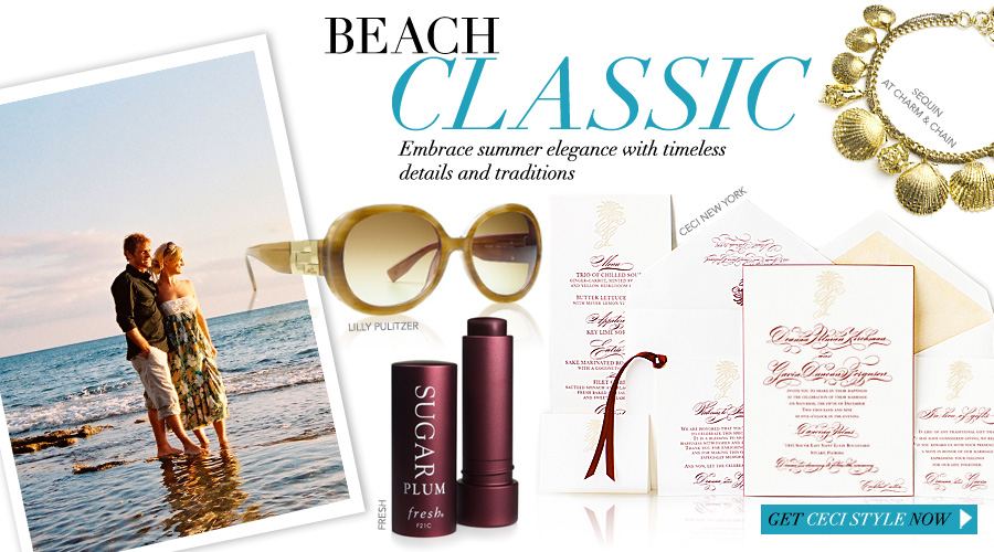Beach Classic - Embrace summer elegance with timeless details and traditions