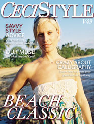 CeciStyle Magazine v49: BEACH CLASSIC