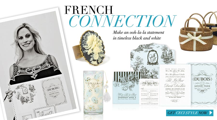 French Connection - Make an ooh-la-la statement in timeless black and white.