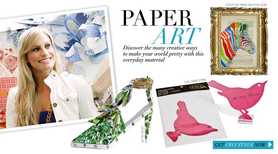 Paper Art - Discover the many creative ways to make your world pretty with this everyday material