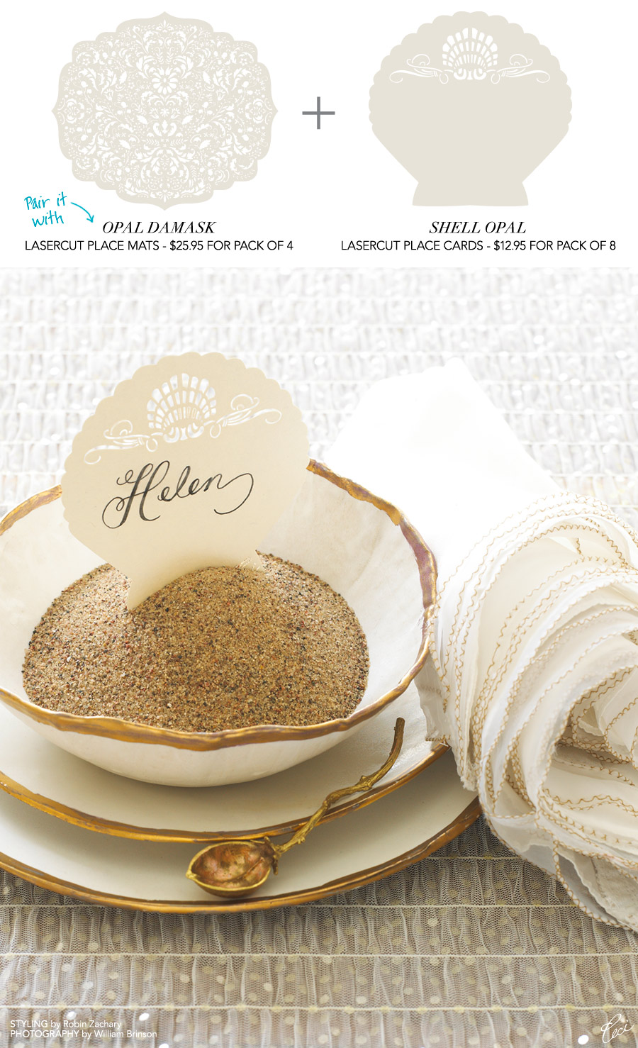 Shell Table Setting by Robin Zachary