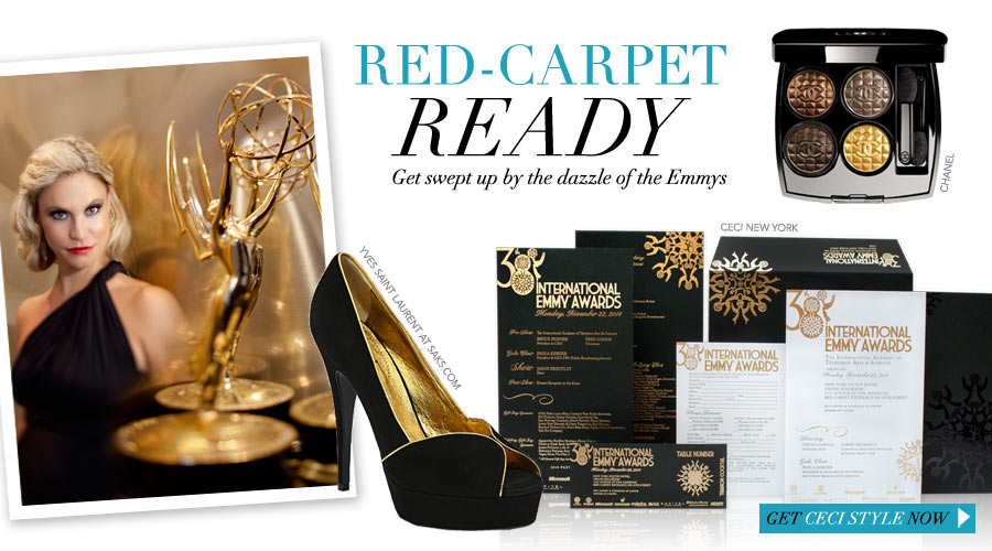 Red-Carpet Ready - Get swept up by the dazzle of the Emmys