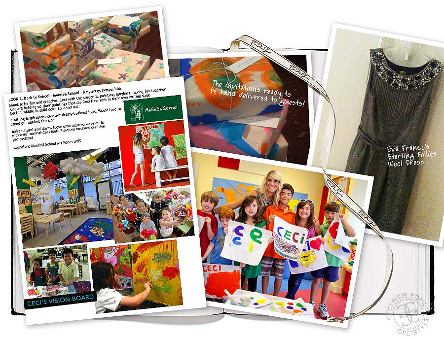 Behind the Scenes - CeciStyle Magazine v6 - Get Cool for School