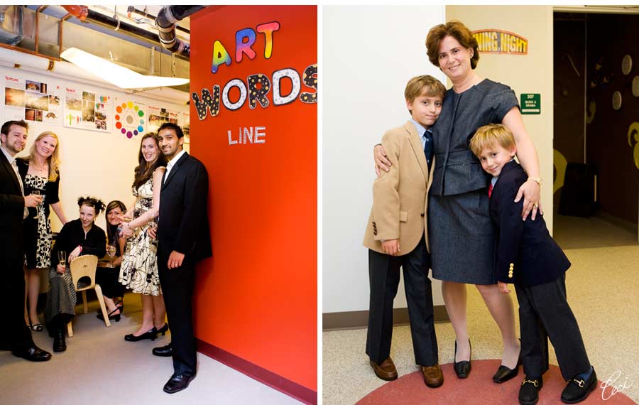Our Muse - Event Photos – School Opening Party: Mandell School - Be inspired by the creative style of the Mandell School - boxed, digital printing, event, invitations, letterpress printing