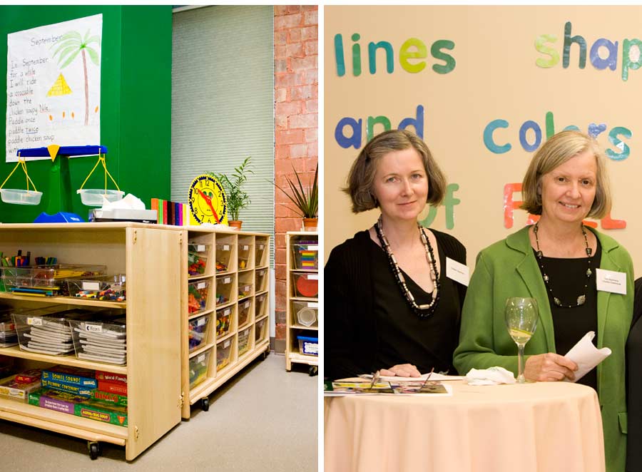 Our Muse - Event Photos – School Opening Party: Mandell School - Be inspired by the creative style of the Mandell School - boxed, digital printing, event, invitations, letterpress printing